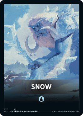 Snow Theme Card [Jumpstart 2022 Front Cards] | Dragon's Lair Comics and Fantasy Houston TX