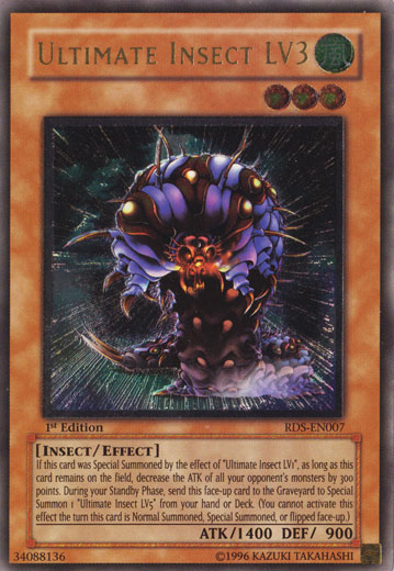 Ultimate Insect LV3 [RDS-EN007] Ultimate Rare | Dragon's Lair Comics and Fantasy Houston TX