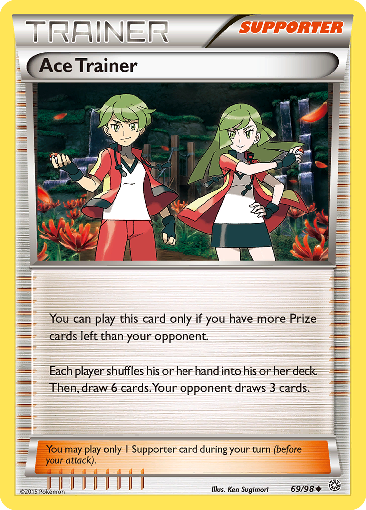 Ace Trainer (69/98) [XY: Ancient Origins] | Dragon's Lair Comics and Fantasy Houston TX