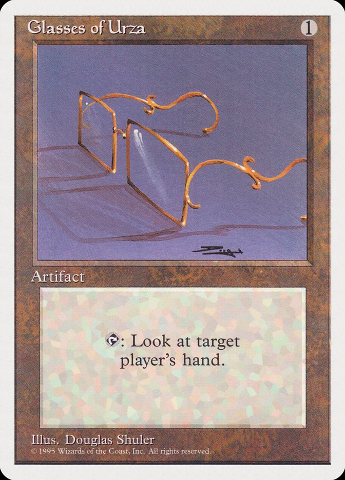 Glasses of Urza [Rivals Quick Start Set] | Dragon's Lair Comics and Fantasy Houston TX