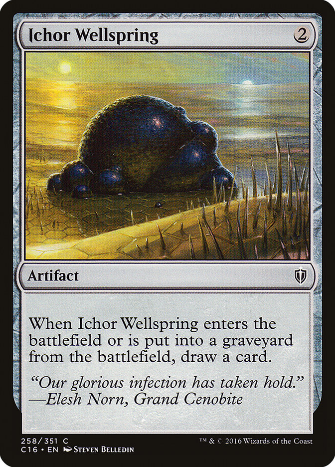 Ichor Wellspring [Commander 2016] | Dragon's Lair Comics and Fantasy Houston TX