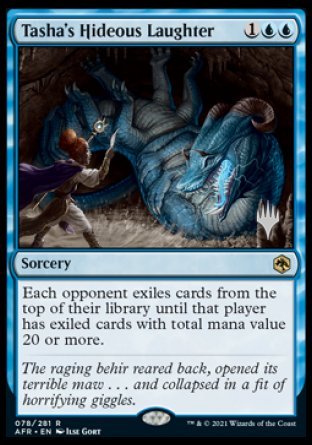 Tasha's Hideous Laughter (Promo Pack) [Dungeons & Dragons: Adventures in the Forgotten Realms Promos] | Dragon's Lair Comics and Fantasy Houston TX