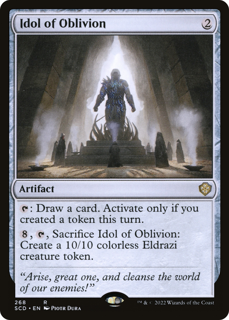 Idol of Oblivion [Starter Commander Decks] | Dragon's Lair Comics and Fantasy Houston TX