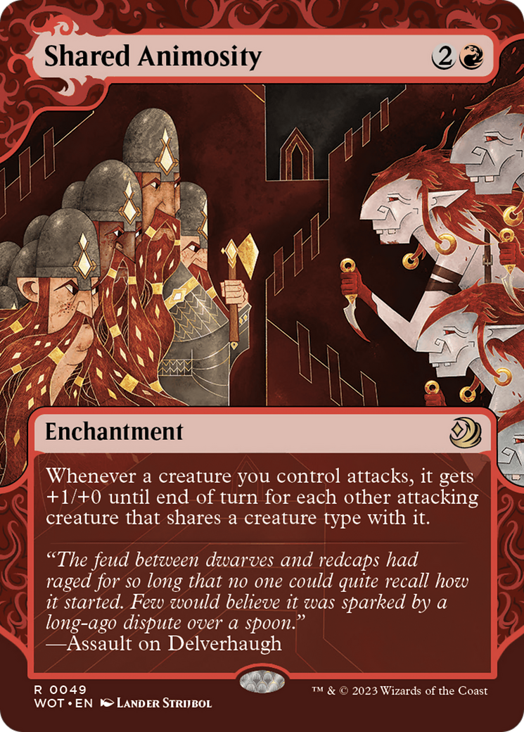 Shared Animosity [Wilds of Eldraine: Enchanting Tales] | Dragon's Lair Comics and Fantasy Houston TX