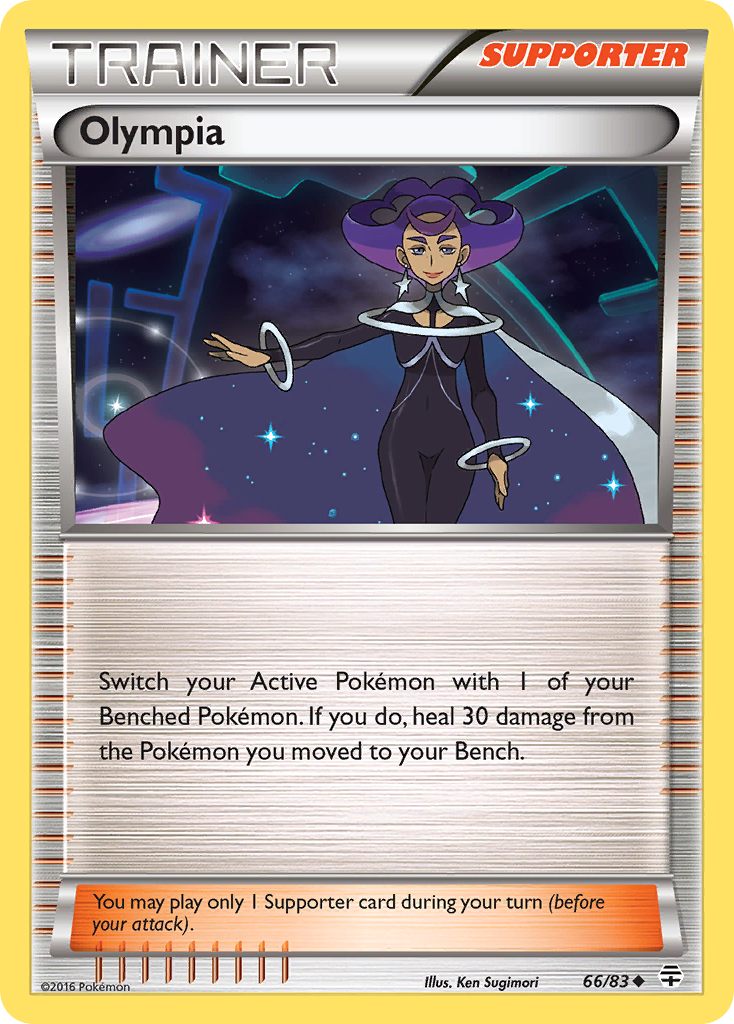 Olympia (66/83) [XY: Generations] | Dragon's Lair Comics and Fantasy Houston TX