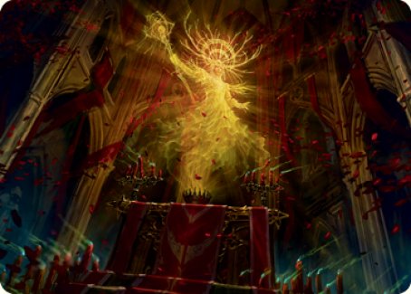 Katilda, Dawnhart Martyr Art Card [Innistrad: Crimson Vow Art Series] | Dragon's Lair Comics and Fantasy Houston TX