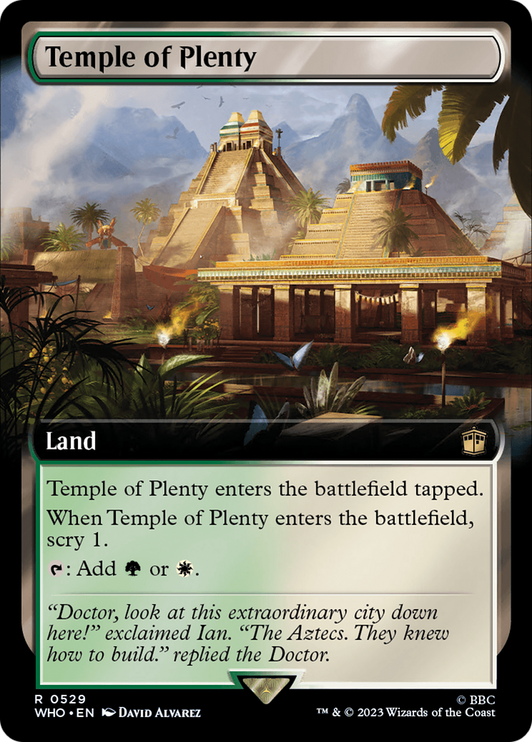 Temple of Plenty (Extended Art) [Doctor Who] | Dragon's Lair Comics and Fantasy Houston TX