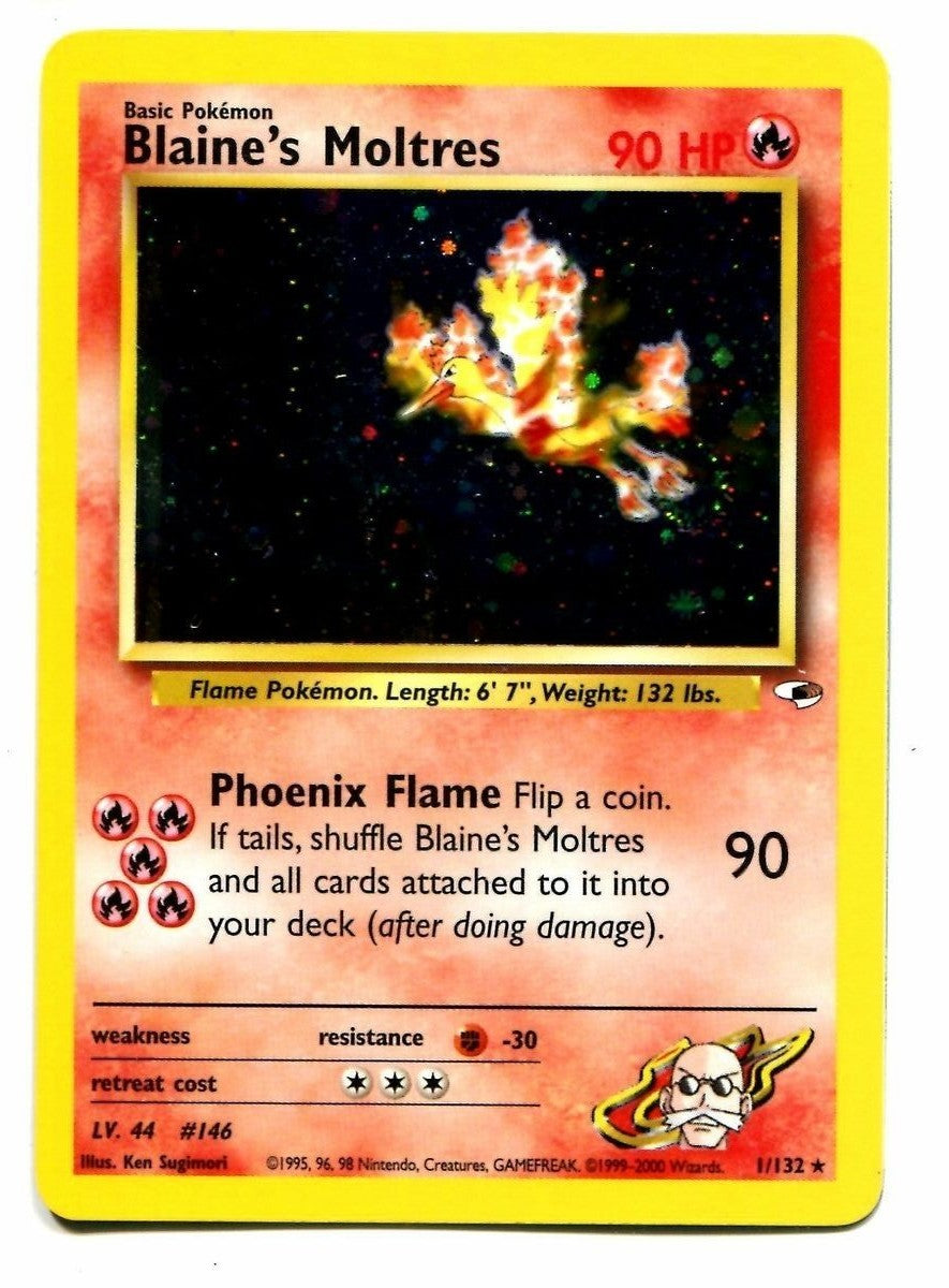 Blaine's Moltres (1/132) [Gym Heroes Unlimited] | Dragon's Lair Comics and Fantasy Houston TX
