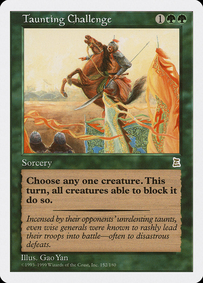 Taunting Challenge [Portal Three Kingdoms] | Dragon's Lair Comics and Fantasy Houston TX