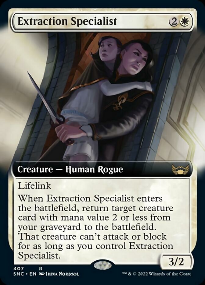Extraction Specialist (Extended Art) [Streets of New Capenna] | Dragon's Lair Comics and Fantasy Houston TX