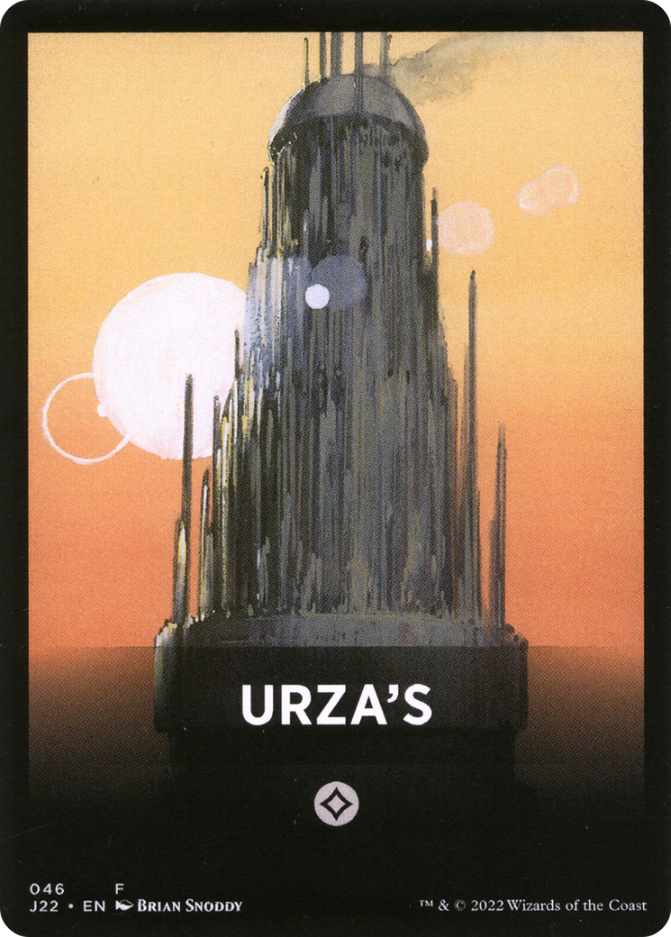 Urza's Theme Card [Jumpstart 2022 Front Cards] | Dragon's Lair Comics and Fantasy Houston TX