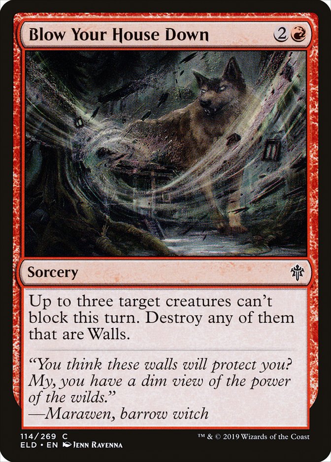 Blow Your House Down [Throne of Eldraine] | Dragon's Lair Comics and Fantasy Houston TX