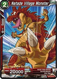 Natade Village Monster (BT7-018_PR) [Assault of the Saiyans Prerelease Promos] | Dragon's Lair Comics and Fantasy Houston TX