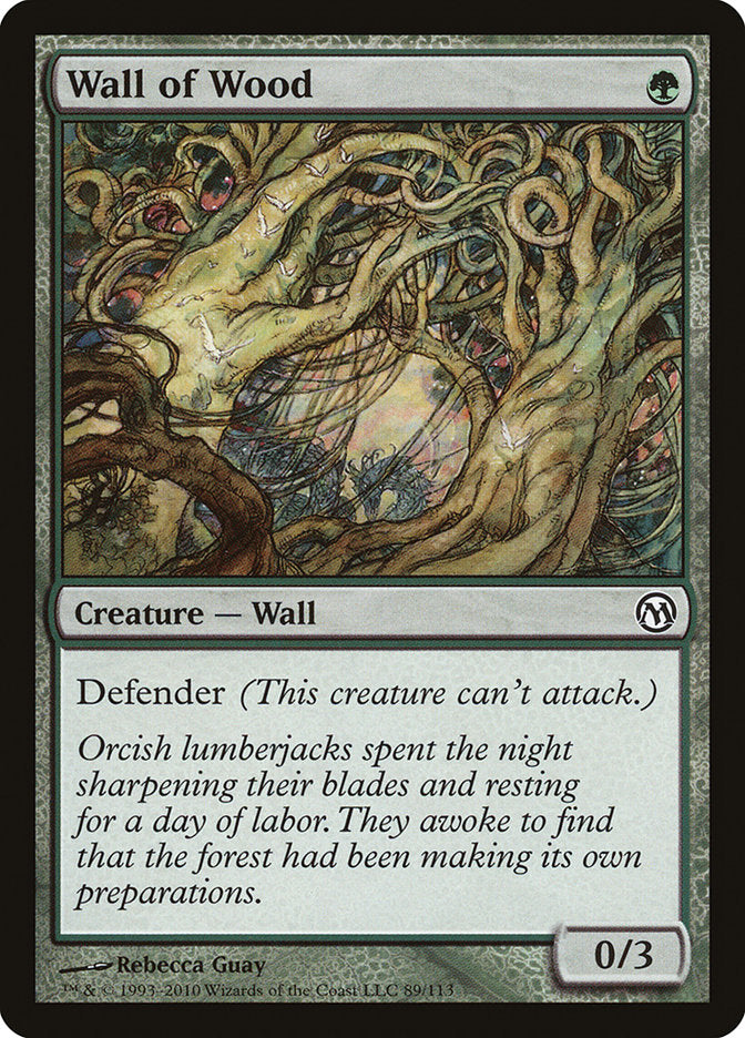 Wall of Wood [Duels of the Planeswalkers] | Dragon's Lair Comics and Fantasy Houston TX