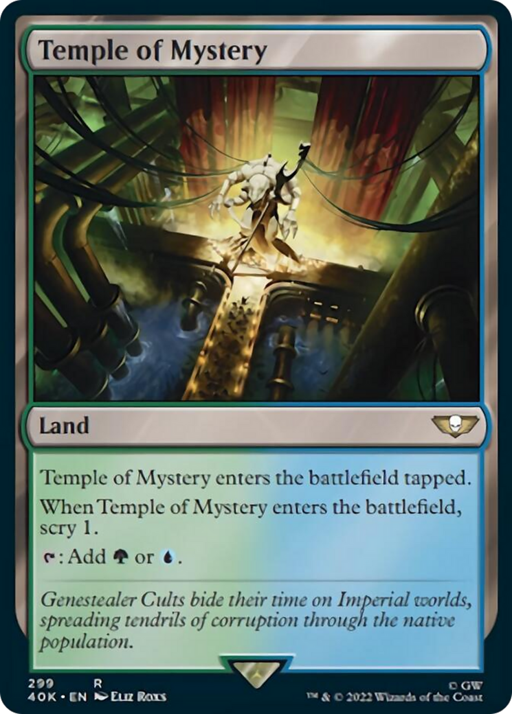 Temple of Mystery (Surge Foil) [Warhammer 40,000] | Dragon's Lair Comics and Fantasy Houston TX
