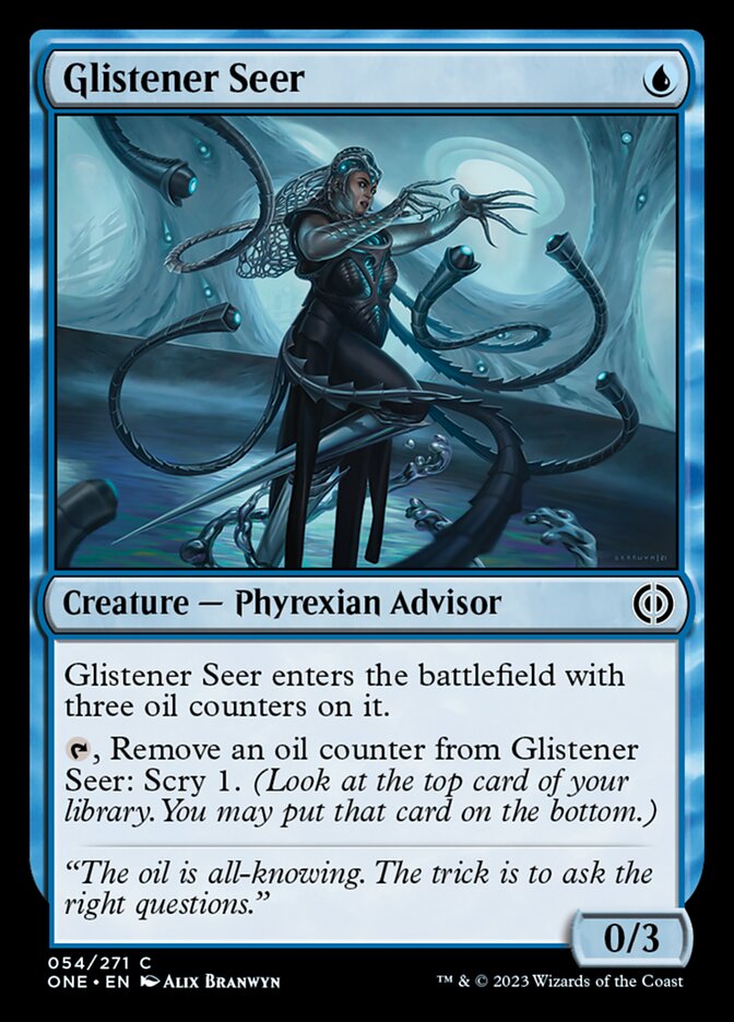 Glistener Seer [Phyrexia: All Will Be One] | Dragon's Lair Comics and Fantasy Houston TX