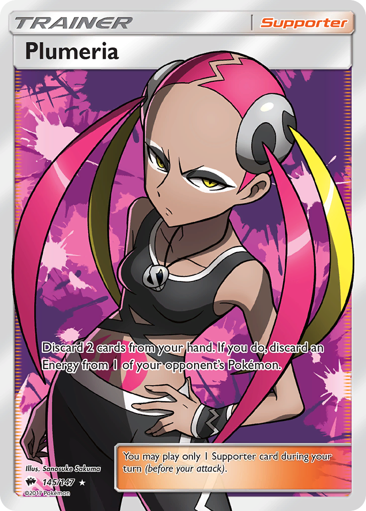 Plumeria (145/147) [Sun & Moon: Burning Shadows] | Dragon's Lair Comics and Fantasy Houston TX