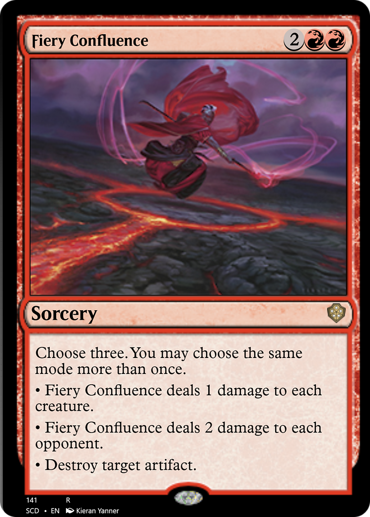 Fiery Confluence [Starter Commander Decks] | Dragon's Lair Comics and Fantasy Houston TX