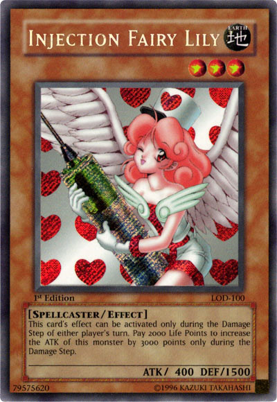 Injection Fairy Lily [LOD-100] Secret Rare | Dragon's Lair Comics and Fantasy Houston TX