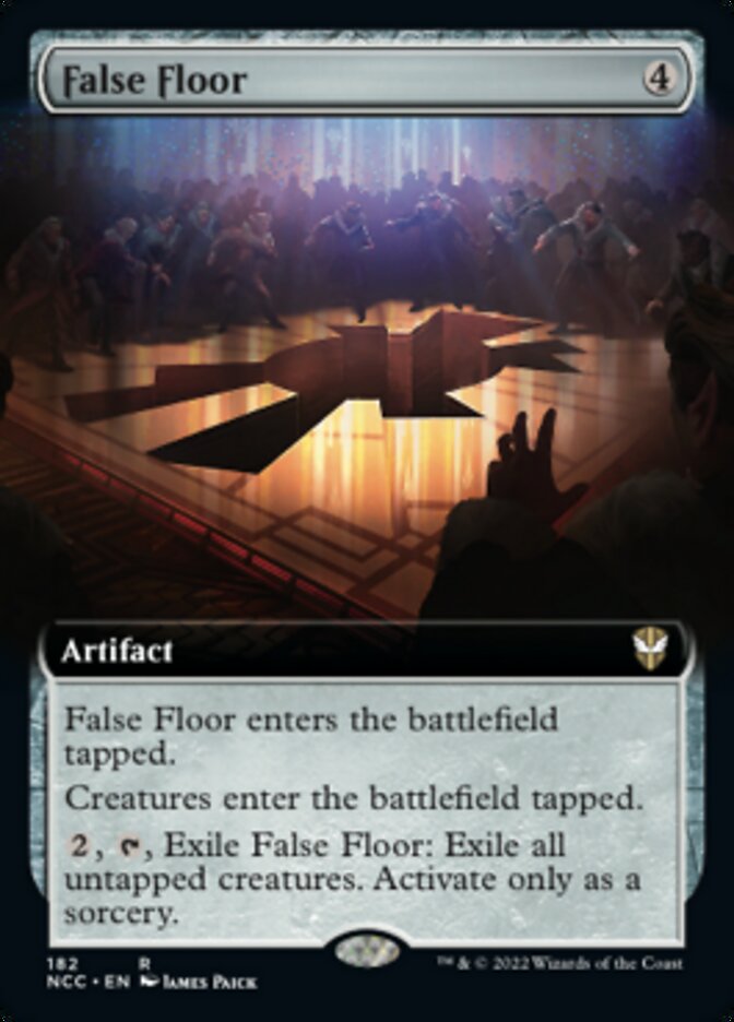 False Floor (Extended Art) [Streets of New Capenna Commander] | Dragon's Lair Comics and Fantasy Houston TX