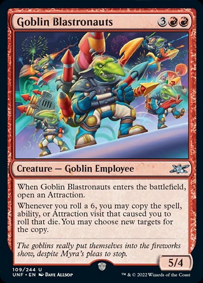 Goblin Blastronauts [Unfinity] | Dragon's Lair Comics and Fantasy Houston TX