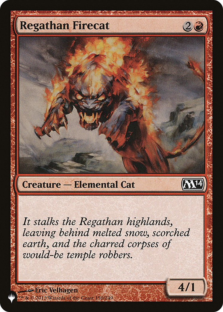 Regathan Firecat [The List] | Dragon's Lair Comics and Fantasy Houston TX