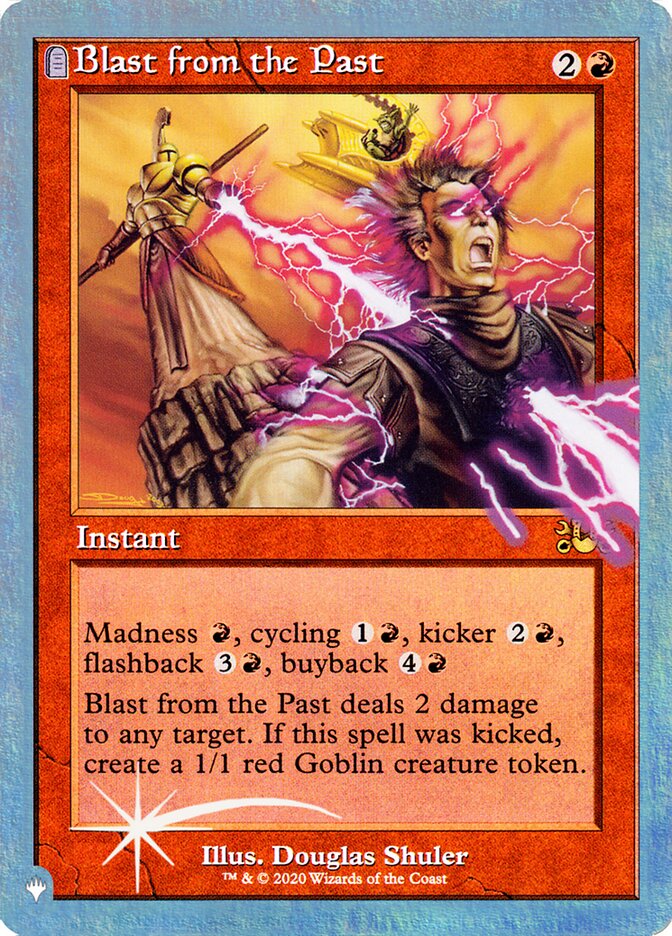 Blast from the Past (Unfinity Foil Edition) [The List] | Dragon's Lair Comics and Fantasy Houston TX