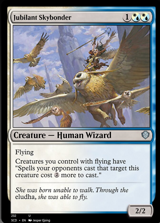 Jubilant Skybonder [Starter Commander Decks] | Dragon's Lair Comics and Fantasy Houston TX
