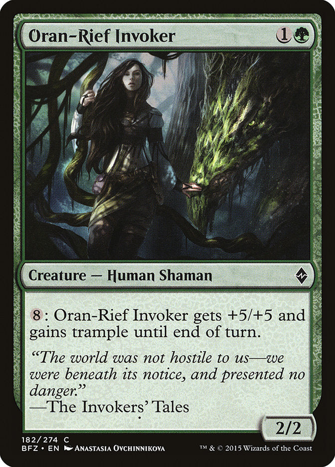 Oran-Rief Invoker [Battle for Zendikar] | Dragon's Lair Comics and Fantasy Houston TX