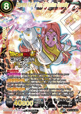Supreme Kai of Time, Spacetime Unraveler (Card Game Fest 2022) (BT12-154) [Tournament Promotion Cards] | Dragon's Lair Comics and Fantasy Houston TX