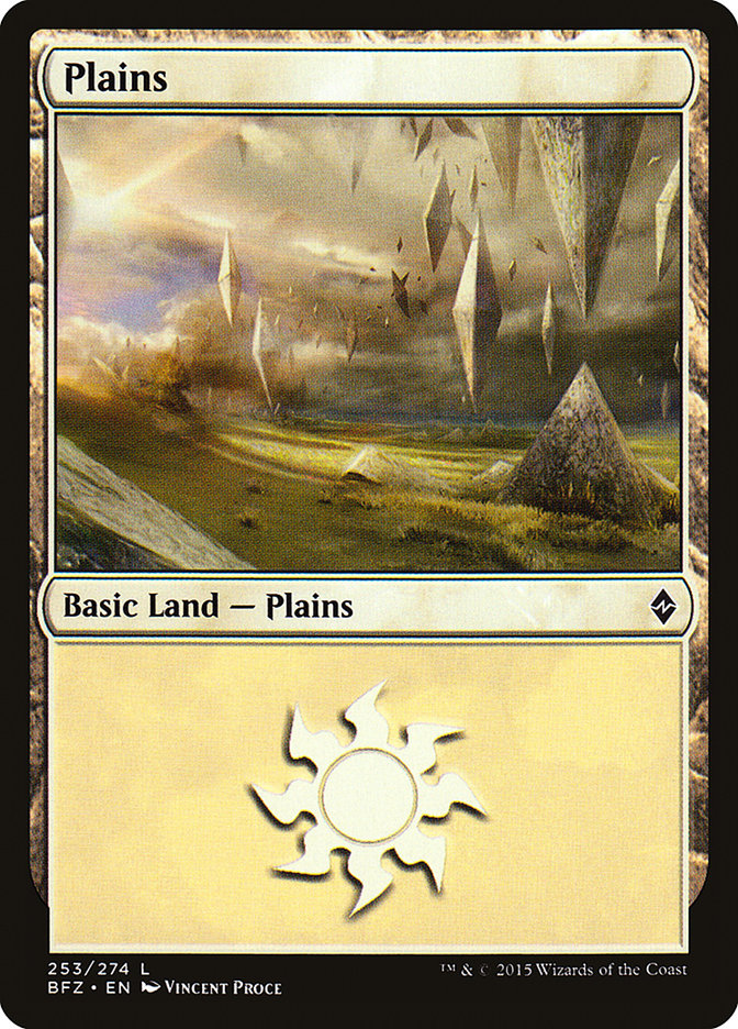 Plains (253) [Battle for Zendikar] | Dragon's Lair Comics and Fantasy Houston TX