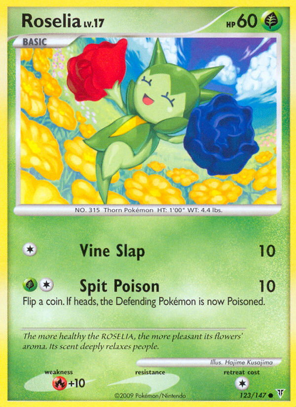 Roselia (123/147) [Platinum: Supreme Victors] | Dragon's Lair Comics and Fantasy Houston TX