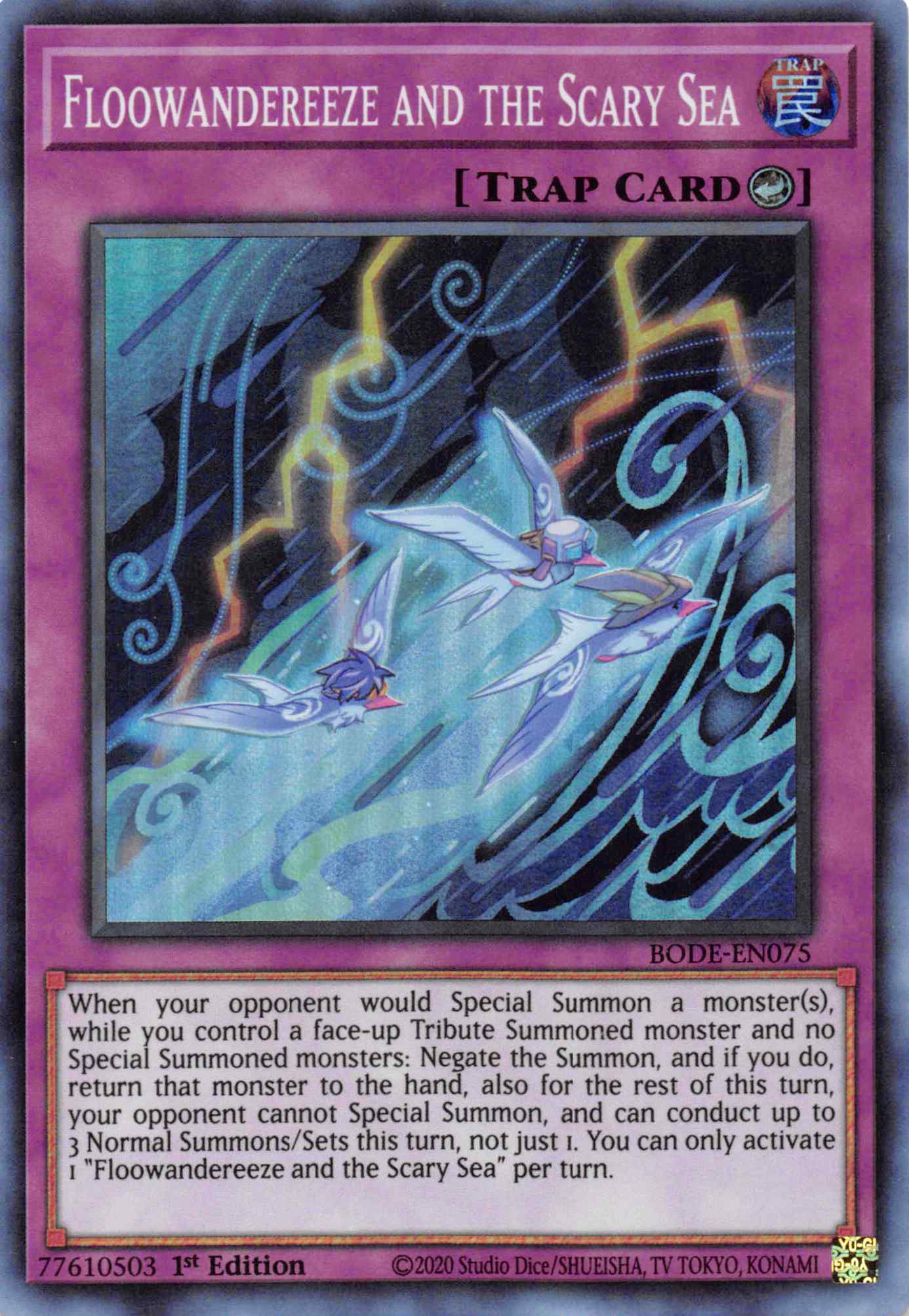 Floowandereeze and the Scary Sea [BODE-EN075] Super Rare | Dragon's Lair Comics and Fantasy Houston TX