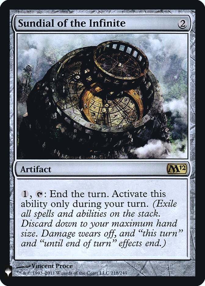 Sundial of the Infinite [Mystery Booster] | Dragon's Lair Comics and Fantasy Houston TX