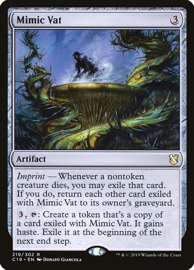 Mimic Vat [Commander 2019] | Dragon's Lair Comics and Fantasy Houston TX