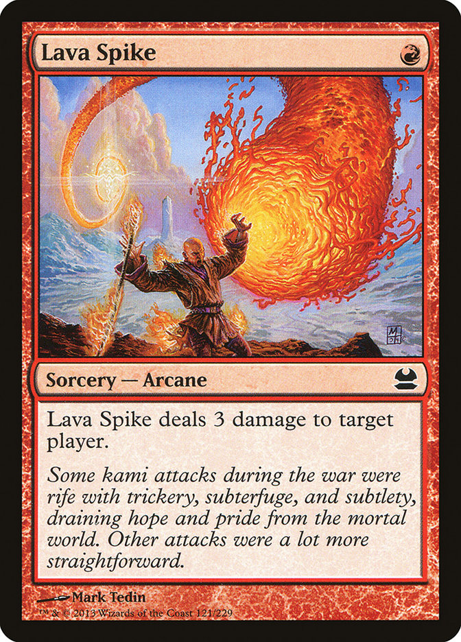 Lava Spike [Modern Masters] | Dragon's Lair Comics and Fantasy Houston TX