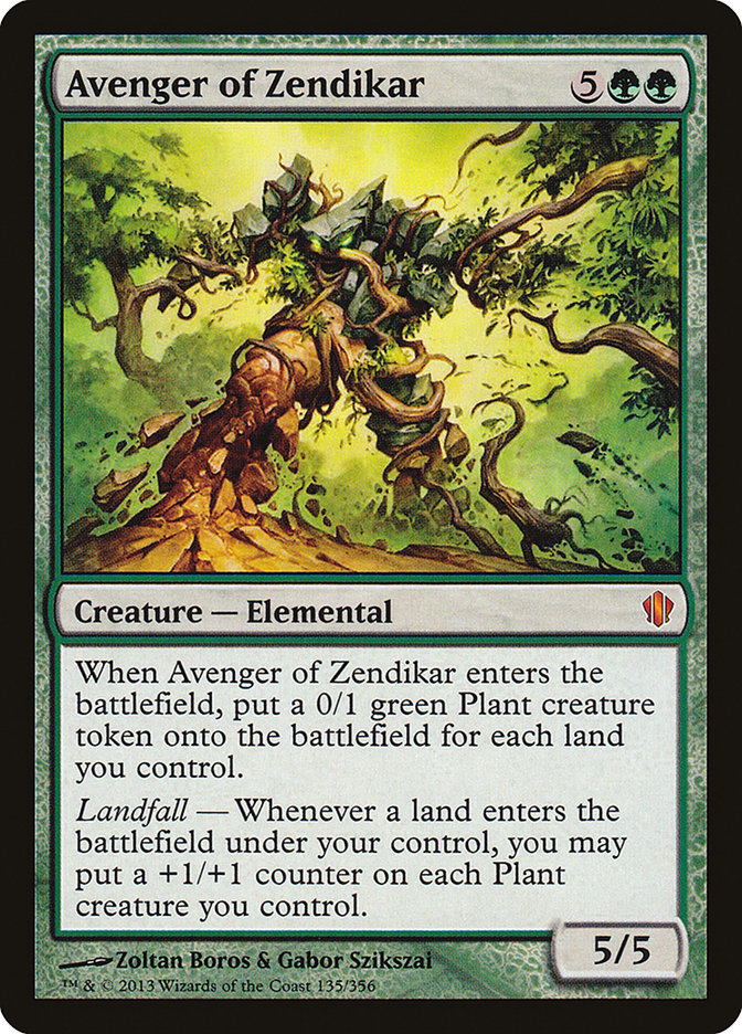 Avenger of Zendikar [Commander 2013] | Dragon's Lair Comics and Fantasy Houston TX