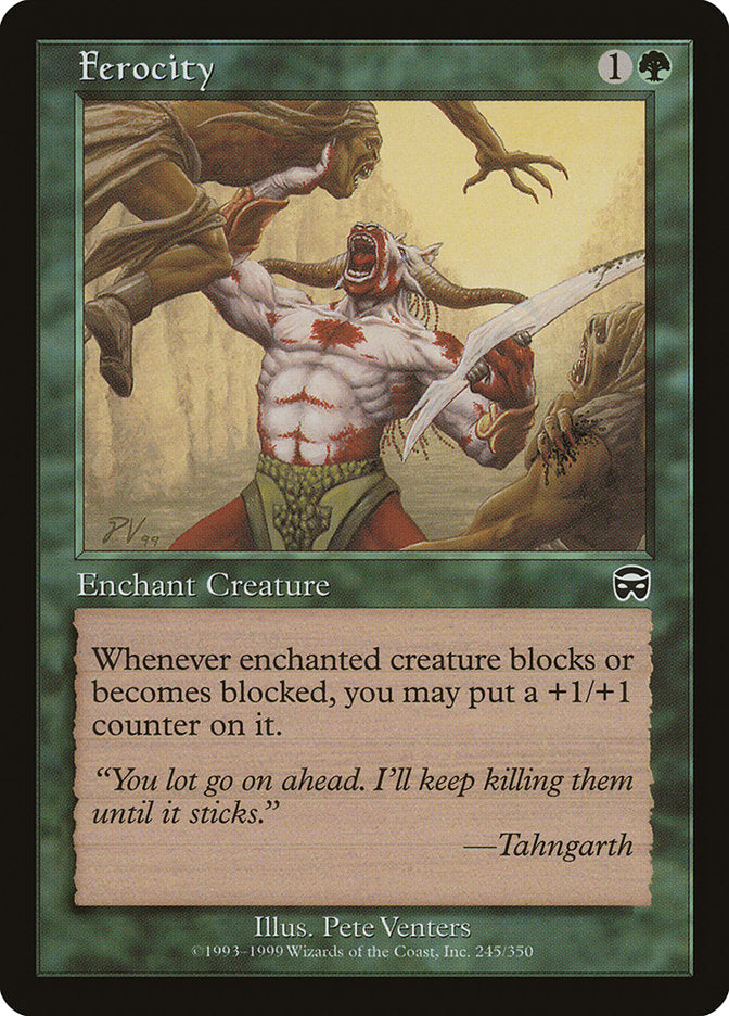 Ferocity [Mercadian Masques] | Dragon's Lair Comics and Fantasy Houston TX