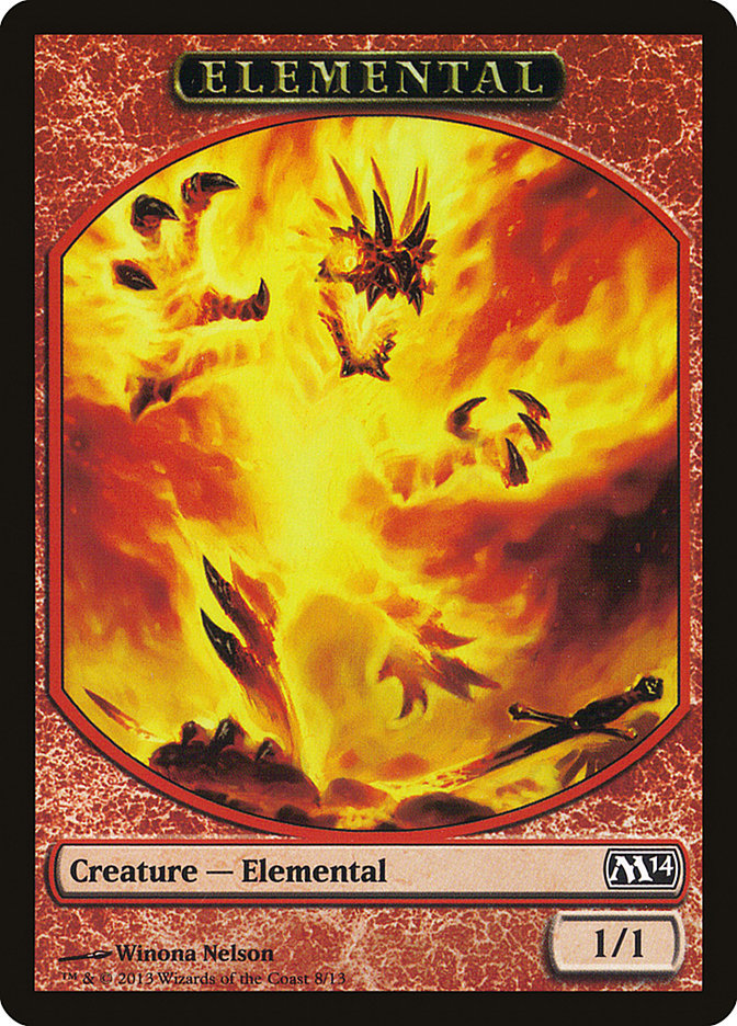 Elemental Token (8/13) [Magic 2014 Tokens] | Dragon's Lair Comics and Fantasy Houston TX