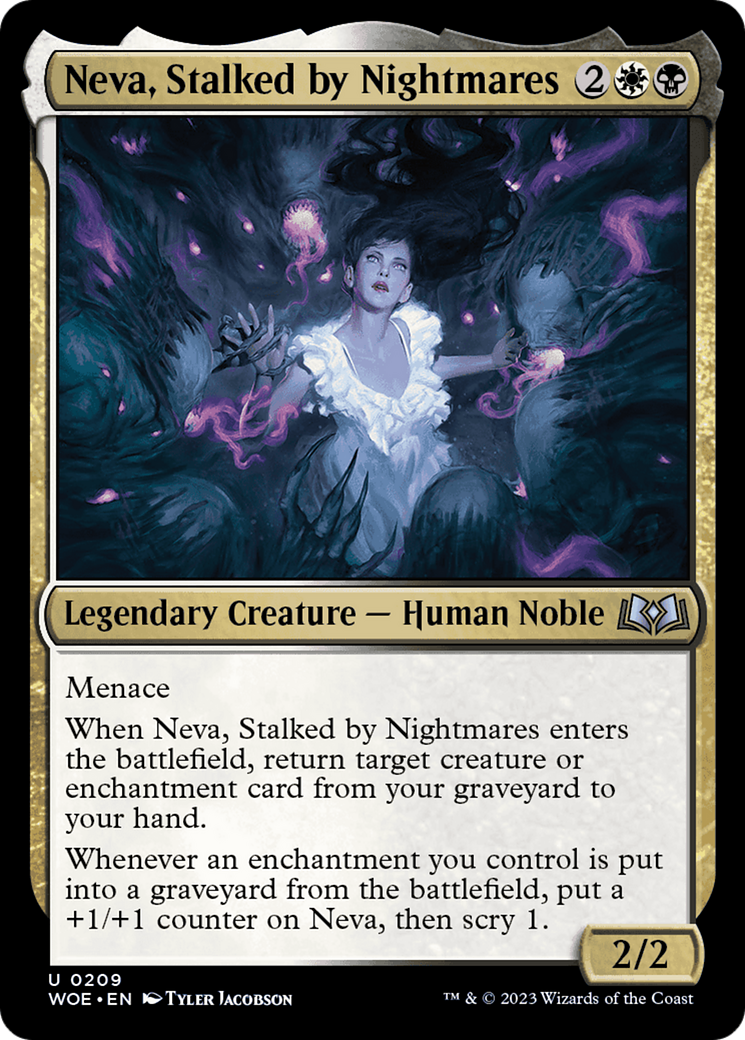 Neva, Stalked by Nightmares [Wilds of Eldraine] | Dragon's Lair Comics and Fantasy Houston TX