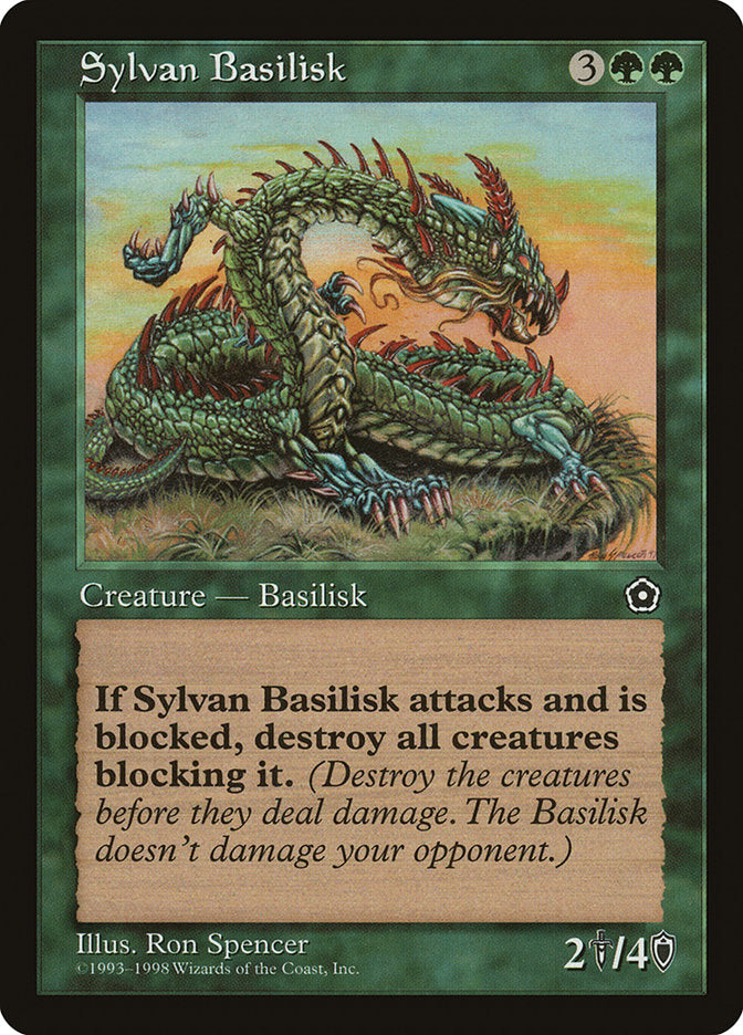 Sylvan Basilisk [Portal Second Age] | Dragon's Lair Comics and Fantasy Houston TX