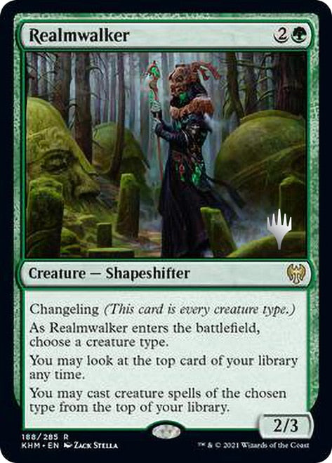 Realmwalker (Promo Pack) [Kaldheim Promos] | Dragon's Lair Comics and Fantasy Houston TX