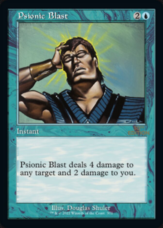 Psionic Blast (Retro) [30th Anniversary Edition] | Dragon's Lair Comics and Fantasy Houston TX