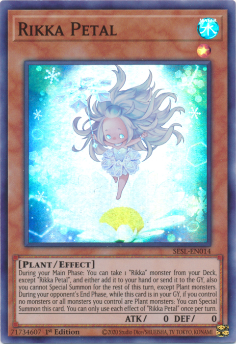 Rikka Petal [SESL-EN014] Super Rare | Dragon's Lair Comics and Fantasy Houston TX