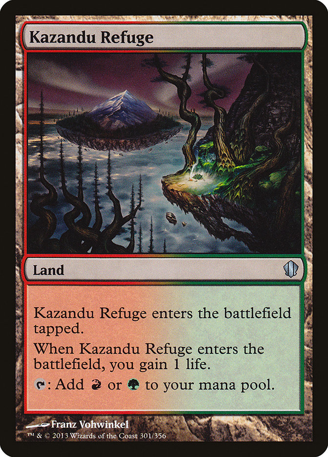 Kazandu Refuge [Commander 2013] | Dragon's Lair Comics and Fantasy Houston TX