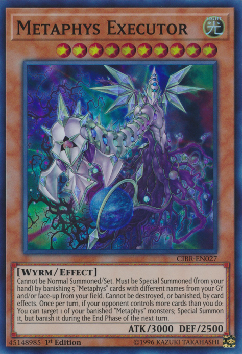Metaphys Executor [CIBR-EN027] Super Rare | Dragon's Lair Comics and Fantasy Houston TX