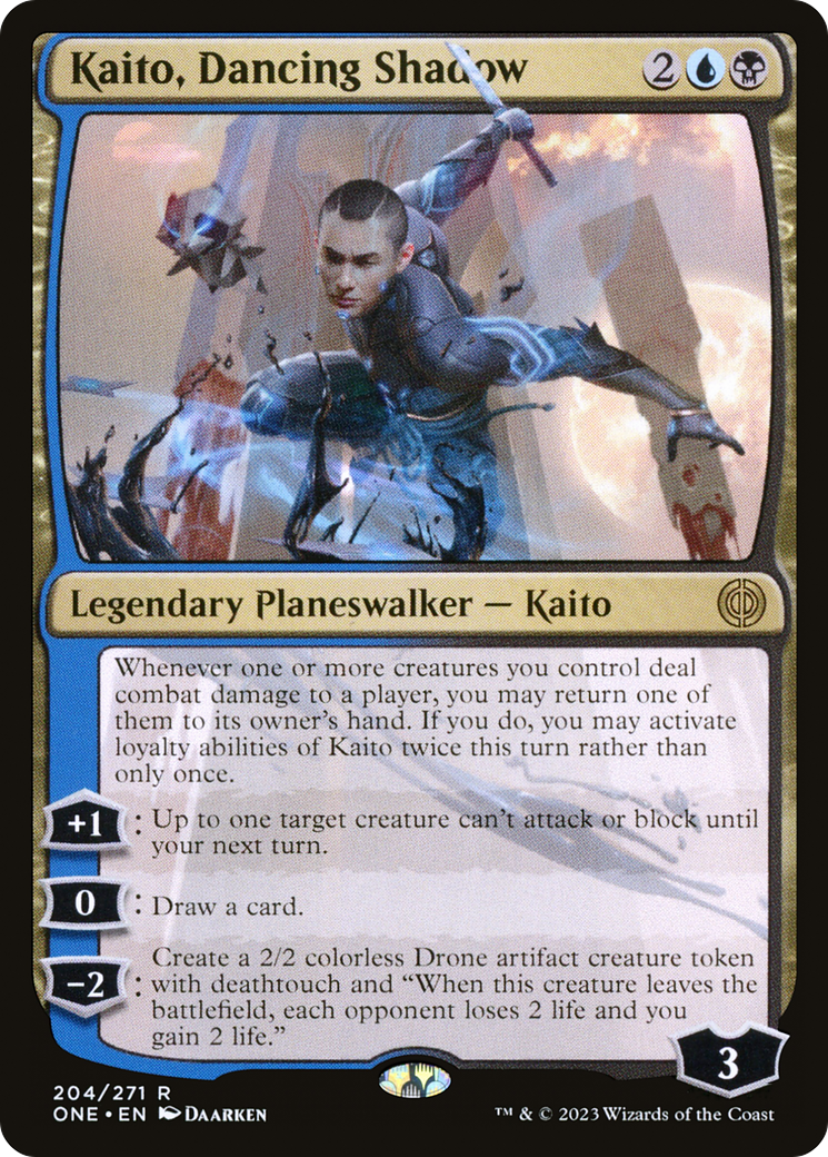Kaito, Dancing Shadow [Phyrexia: All Will Be One] | Dragon's Lair Comics and Fantasy Houston TX