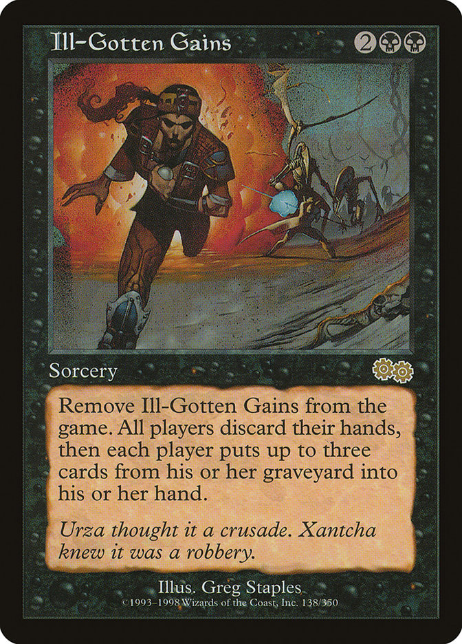 Ill-Gotten Gains [Urza's Saga] | Dragon's Lair Comics and Fantasy Houston TX