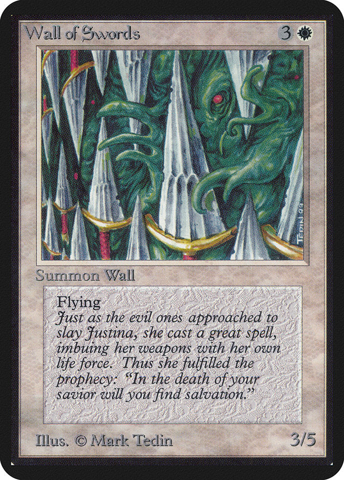 Wall of Swords [Alpha Edition] | Dragon's Lair Comics and Fantasy Houston TX