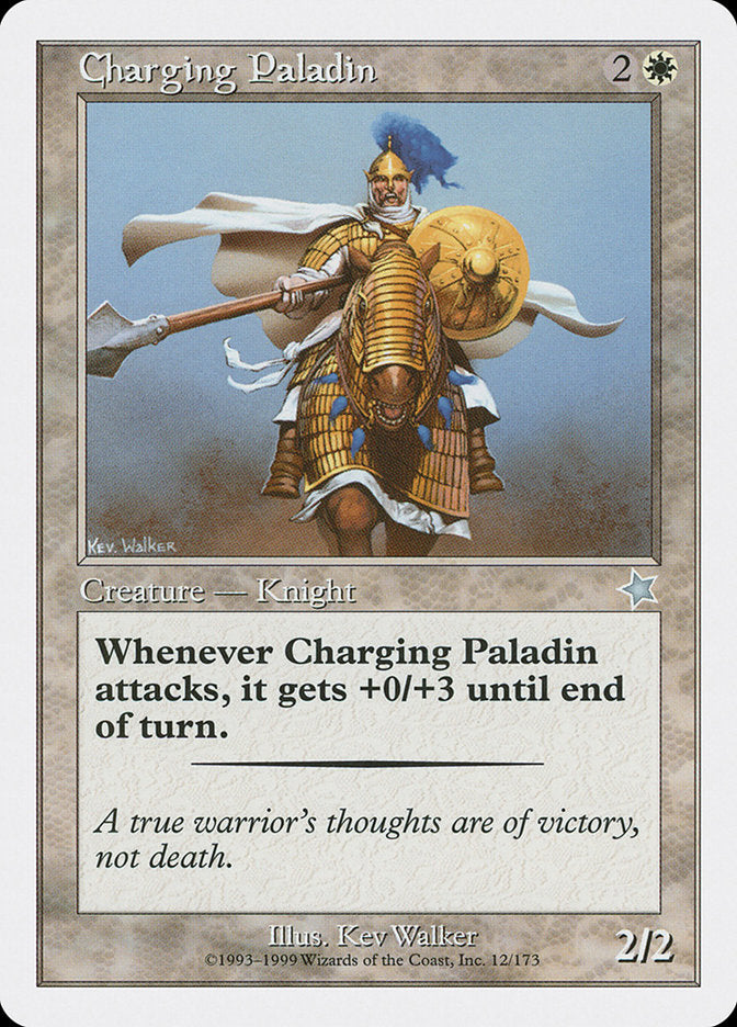 Charging Paladin [Starter 1999] | Dragon's Lair Comics and Fantasy Houston TX